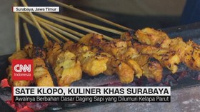 VIDEO: Sate Klopo, Kuliner Khas Surabaya