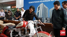 FOTO: Harley-Davidson Dirut Garuda Barang Langka