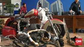 Bos Importir Joe Surya Diduga Dalam Pesawat Pengangkut Harley