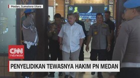 VIDEO: Hasil Sementara Penyelidikan Tewasnya Hakim PN Medan