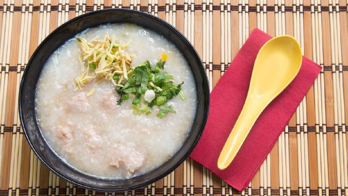 Chicken Congee, Rice Porridge