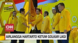 VIDEO: Airlangga Hartarto Ketum Golkar Lagi