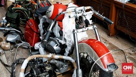 Bea Cukai Akan Pidanakan Penyelundup Harley di Garuda