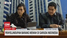 VIDEO: Konpers Soal Penyelundupan Barang Mewah Dalam Garuda