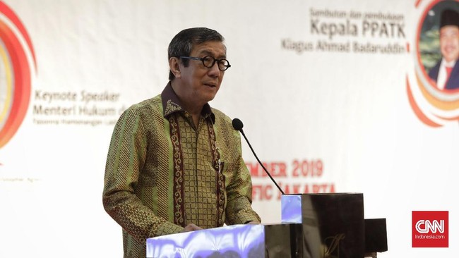Wakil Ketua DPD PDIP Sumut Aswan Jaya memastikan Menkum HAM Yasonna Laoli tak terluka parah saat kecelakaan sepeda di Medan.