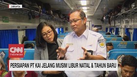 VIDEO: Persiapan PT KAI Jelang Natal dan Tahun Baru