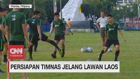 VIDEO: Persiapan Timnas Indonesia Jelang Lawan Laos