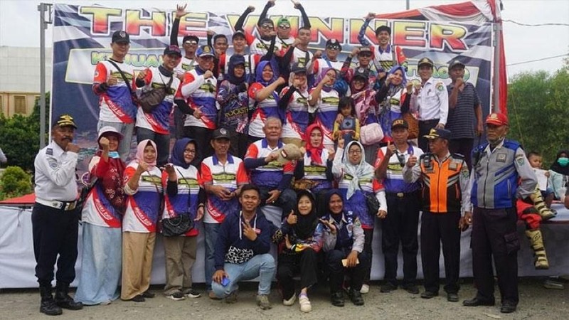 Ajang yang termasuk dalam rangkaian 25 Colorful Muara Enim Festival ini digelar di Sirkuit Motocross Tanjung Enim.