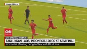 VIDEO: Indonesia vs Laos 4-0, Indonesia Lolos ke Semifinal