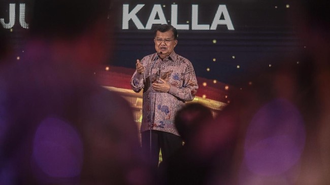 JK menyebut ketika pendapatan negara turun, pemerintah harus hemat.