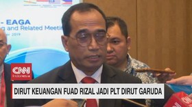 VIDEO: Dirut Keuangan Fuad Rizal Jadi Plt Dirut Garuda