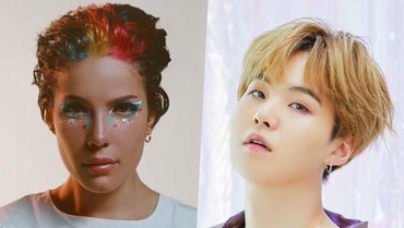 img-title Apa Alasan Halsey Pilih Suga BTS Jadi Teman Duetnya?