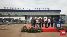 Resmikan Tol Kunciran-Serpong, Jokowi Ingin Kerek Daya Saing