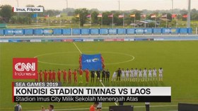 VIDEO: Kondisi Stadion Timnas vs Laos