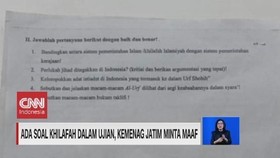 VIDEO: Ada Soal Khilafah dalam Ujian