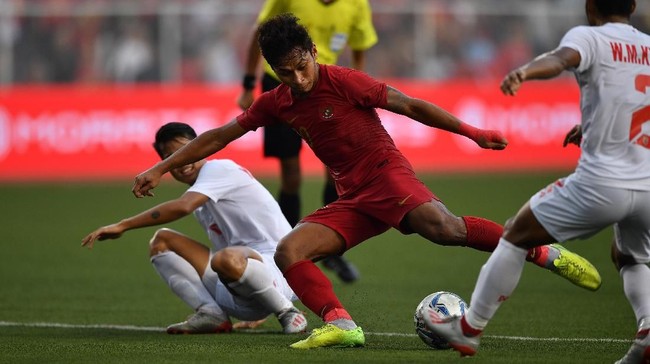 Timnas Indonesia menang 4-2 atas Myanmar di Stadion Rizal Memorial, Sabtu (7/12), dan melangkah ke final SEA Games 2019.
