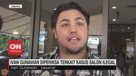 VIDEO: Polisi Periksa Ivan Gunawan Terkait Kasus Salon Ilegal