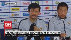 VIDEO: Jelang Semifinal Indonesia Vs Myanmar