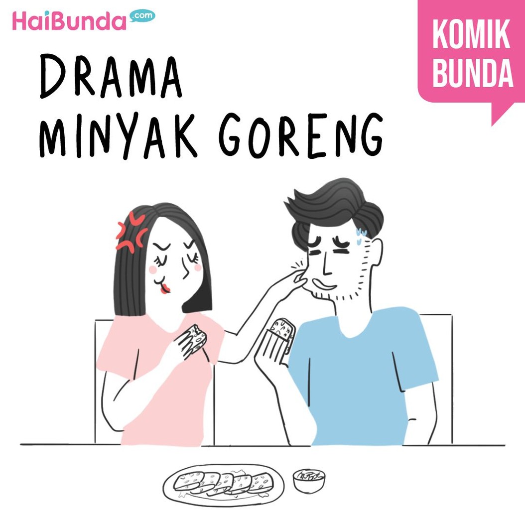 Bunda dan Ayah heboh gara-gara minyak goreng. Ada cerita apa soal minyak goreng di rumah Bunda yang bikin heboh? Share yuk di kolom komentar.