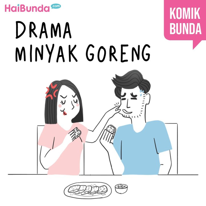 Bunda dan Ayah heboh gara-gara minyak goreng. Ada cerita apa soal minyak goreng di rumah Bunda yang bikin heboh? Share yuk di kolom komentar.