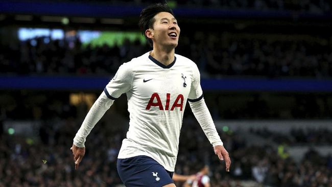 Tottenham Kalahkan Burnley 5-0, Son Cetak Gol Mirip Ronaldo