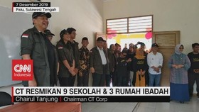VIDEO: Chairul Tanjung Resmikan 9 Sekolah & 3 Rumah Ibadah