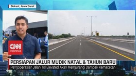 VIDEO: Persiapan Jalur Mudik Natal dan Tahun Baru