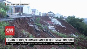 VIDEO: Longsor di Sukabumi, 1 Orang Tewas Tertimbun
