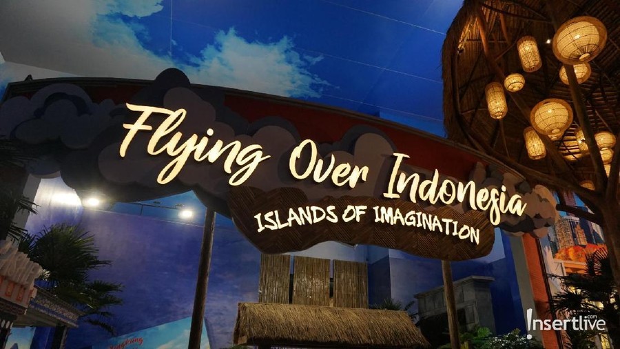 Wahana ini mengajak Insertizen terbang melintasi destinasi wisata dan mengeksplorasi wisata dari Sabang sampai Merauke.