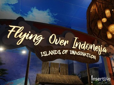 Menjelajah Nusantara dengan Flying Over Indonesia di Trans Studio Bali