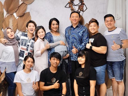 5 Momen Puput Dampingi Ahok Meski Sedang Hamil Tua