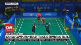 VIDEO: Praveen / Melati Raih Emas dari Cabor Bulutangkis