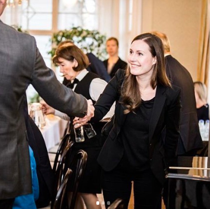 Keramahan terpancar dari wajah politi perempuan tersebut. Marin sudah terjun di politik di usia 27 tahun. Dia pernah menjabat sebagai walikota Tampere di Pirkanmaa. (Foto: Instagram @sannamarin)