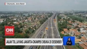 VIDEO: Jalan Tol Layang Jakarta-Cikampek Dibuka 20 Desember
