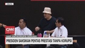 VIDEO: Presiden Saksikan Pentas Prestasi Tanpa Korupsi