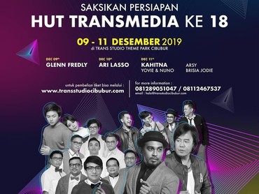 Konser Ari Lasso Jelang HUT Transmedia ke-18