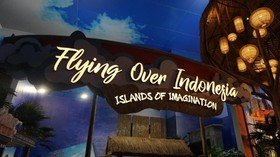 Sensasi Terjun Bebas dan Keliling Indonesia di Trans Studio Bali
