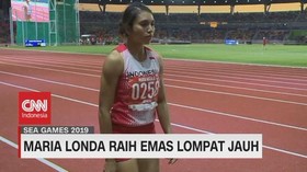 VIDEO: Maria Londa Raih Emas Lompat Jauh SEA Games 2019