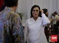 Temui Jokowi Urus Jiwasraya, Sri Mulyani Bungkam soal Holding