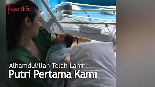 Selamat, Ariska Putri Pertiwi Lahirkan Anak Perempuan Pertama