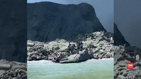 VIDEO: Detik-detik Sebelum Gunung Api Selandia Baru Meletus