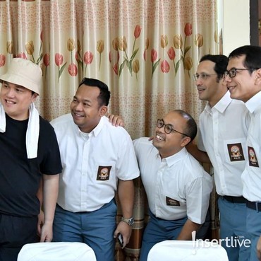 Kocak! 3 Menteri Bersatu Pakai Baju SMU Suarakan Anti-Korupsi