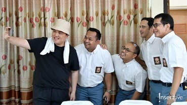 Kocak! 3 Menteri Bersatu Pakai Baju SMU Suarakan Anti-Korupsi