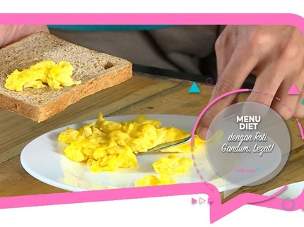 Menu Diet dengan Roti Gandum, Lezat!