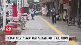 VIDEO: Revitalisasi Trotoar Ibu Kota