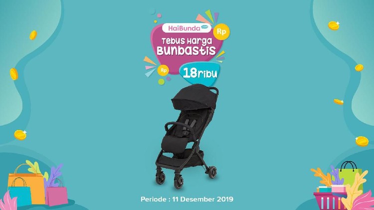 Tebus stroller cuma seharga Rp18 ribu. Siapa mau?