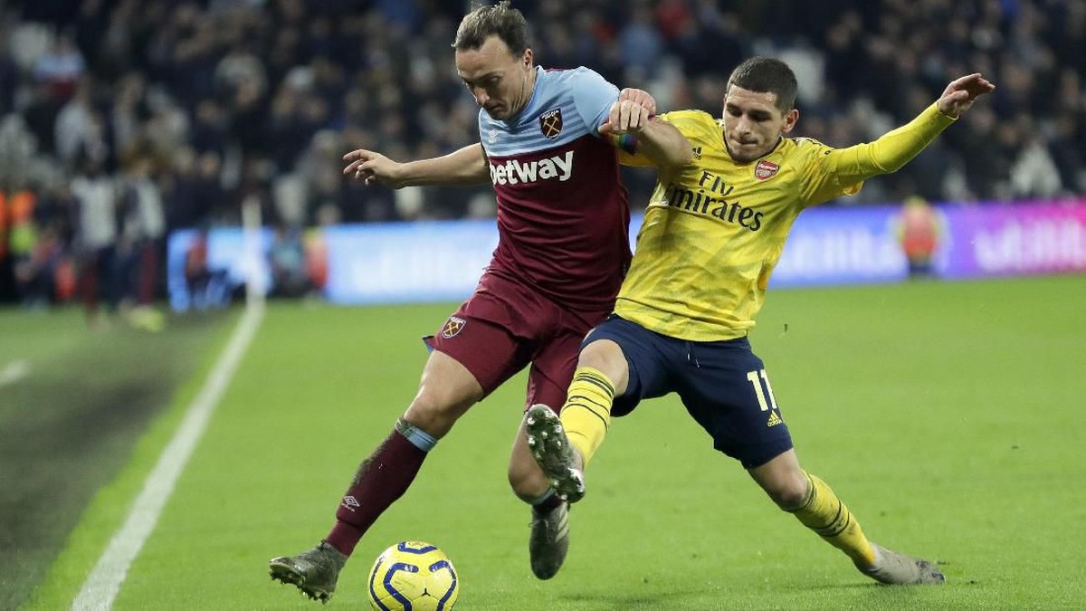 FOTO: Arsenal Bangkit di Markas West Ham