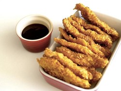 Menu Harian Ramadhan ke-18 : Kriuk Renyah Ayam Goreng Nachos Menu Makan Malam