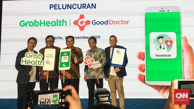 Grab menggandeng Good Doctor meluncurkan fitur GrabHealth sebagai solusi layanan e-health care untuk meningkatkan kualitas kesehatan masyarakat Indonesia.