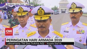 VIDEO: KSAL Pimpin Upacara Peringatan Hari Armada 2019